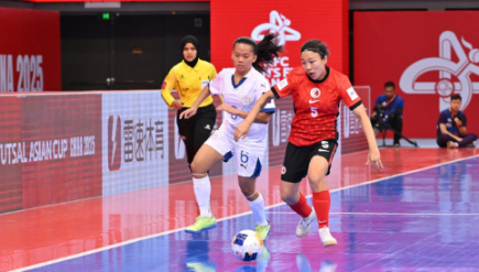 女子五人制亚洲杯小组赛：中国香港队逆袭晋级